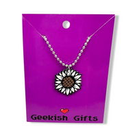 Sunflower UV Color Change Necklace