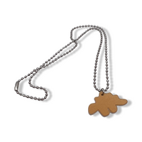 Dino Chicken Nugget Necklace