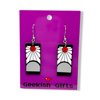 Hanafuda Card Cosplay Earrings