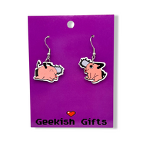 Pochita Chainsaw Man Earrings