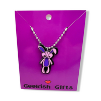 Lester The Rag Bunny Necklace