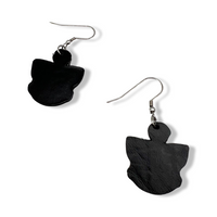 Moogle Faux Leather Earrings