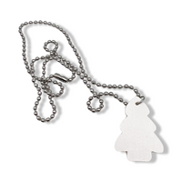 Christmas Tree Cake Necklace
