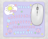 Kawaii Ouija Board Mousepad