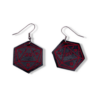D20 Dice Earrings