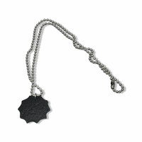 Spider Web Glow In The Dark Necklace