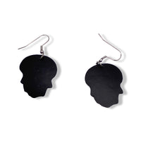 Skull Glow In The Dark Earrings