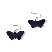 Death Moth Earrings