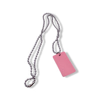 Strawberry Pocky Faux Leather Necklace