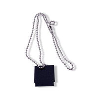 Retro Gaming Cartridge Faux Leather Necklace