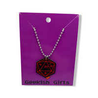 D20 Dice Necklace