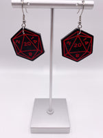 D20 Dice Earrings