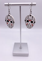 Jason Friday The 13th Mask Earrings