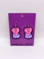 Candy Hearts Earrings