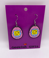 90s Pink Tamagotchi Earrings