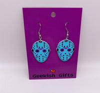 Jason Friday The 13th 8-bit Earrings