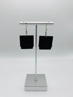Retro Video Game Cartridge Faux Leather Earrings