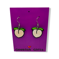 Peaches UV Color Change Earrings