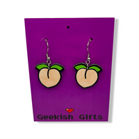 Peaches UV Color Change Earrings
