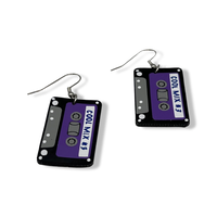 Casette Tape  Earrings