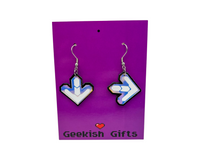 Dance Dance Rhythm Game Earrings
