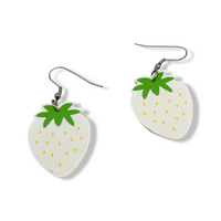 Strawberry UV Color Change Earrings