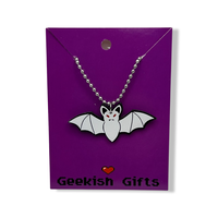 Glow In The Dark Bat Necklace