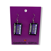 Casette Tape  Earrings