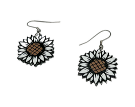 Sunflower UV Color Change  Earrings