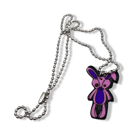 Lester The Rag Bunny Necklace