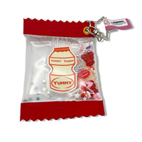 Yakult Yogurt Drink Shaker Keychain