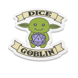 Dice Goblin Sticker