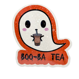 Boo-ba Boba Tea Ghost Sticker