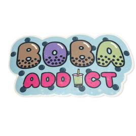 Boba Addict Sticker