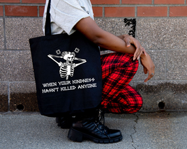 Kindness Skeleton Tote