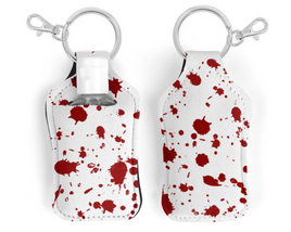 Blood Splatter Hand Sanitizer Case