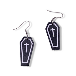 Coffin  Earrings