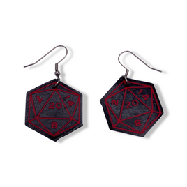D20 Dice Earrings