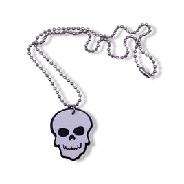 Skull Glow In The Dark Necklace