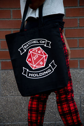 Satchel of Holding - Canvas Tote Bag