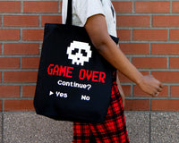 GAME OVER - Canvas Tote Bag