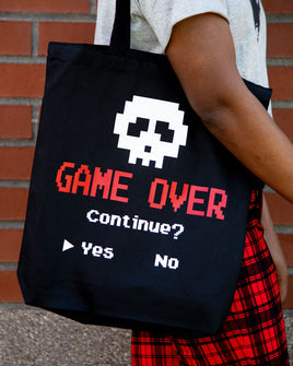 GAME OVER - Canvas Tote Bag