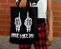 Have A Nice Day  - Canvas Tote Bag (NSFW)