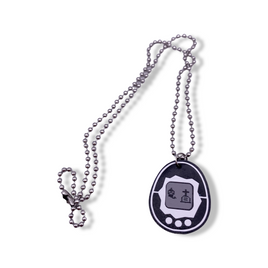 Dead Virtual Pet  Faux Leather Necklace