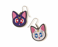 Magical Lunar Cat Earrings