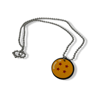 Dragon Ball Faux Leather Necklace